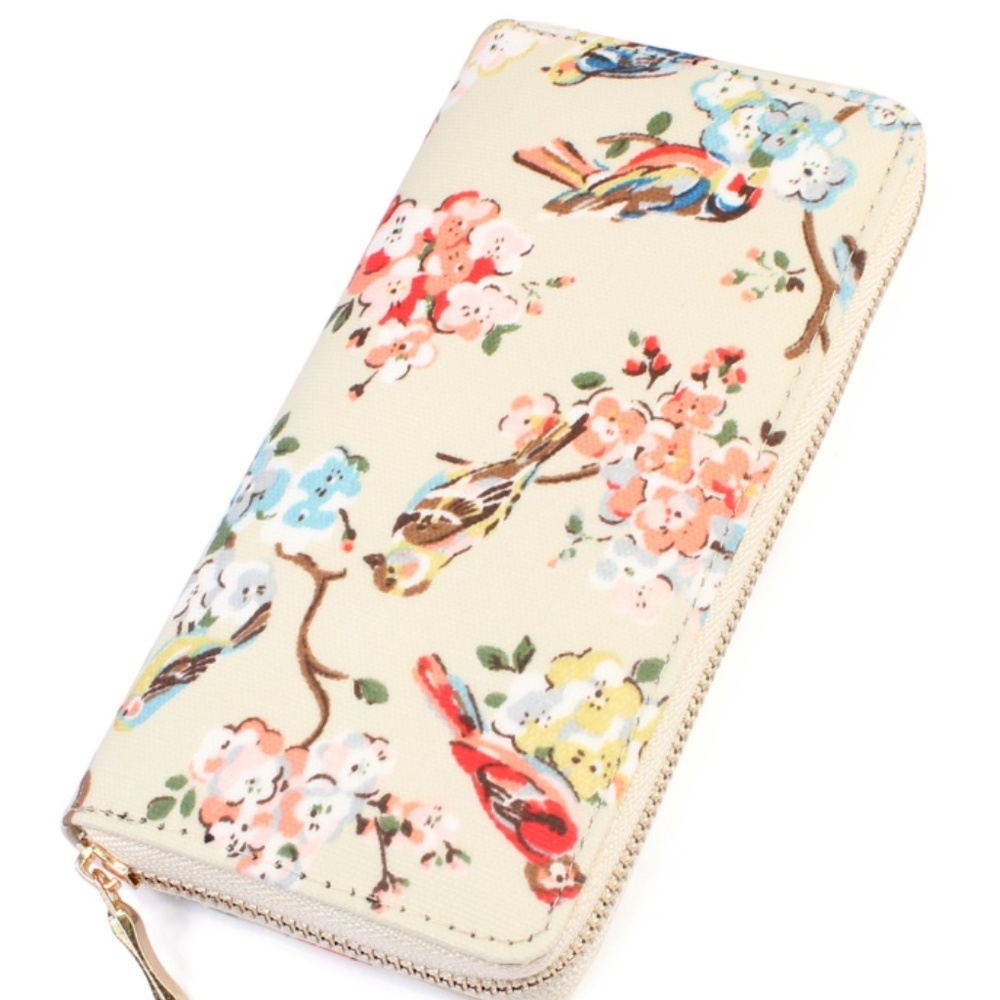 SALE! Springtime Birds Wallet